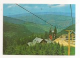 RF214 - Carte Postala - Paltinis. Cabana si telefericul, circulata 1975