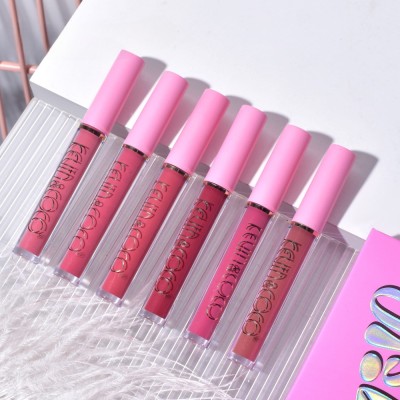 Set de buze, kevin &amp;amp; coco, pink girl, 6 lip gloss-uri, 17 x 14.8 x 2.9 cm, roz/maro foto