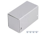 Carcasă universală aluminiu gri 38x72x43mm