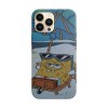 Husa compatibila cu Apple iPhone 14 Plus model Sponge Bob,Silicon, Tpu, Viceversa, Transparent, Carcasa