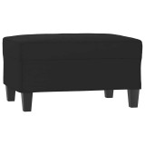Cumpara ieftin Taburet, negru, 70x55x41 cm, microfibra