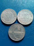 Moneda Romania 500 lei -1999,2000 + Eclipsa 1999