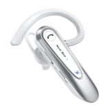 Casca Bluetooth New Bee LC-B45, Baterie 20 ore, Anulare zgomot AI, Două microfoane, Multipoint, Culoare Alb