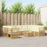 vidaXL Seturi de canapele Lemn Solid de Acacia 3392525