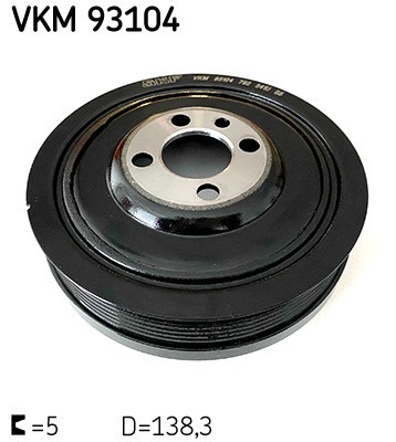SKF VKM 93104 Fulie curea, arbore cotit foto