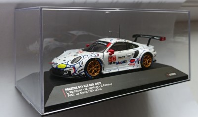 Macheta Porsche 911 GT3 RSR Petit Le Mans 2018 - IXO Premium 1/43 foto