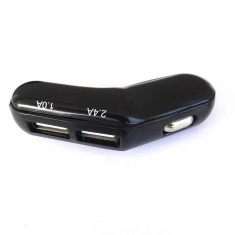 Incarcator auto RoGroup, 2 x USB, 3.4 A, tip stick foto