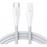 Cablu de date Joyroom USB-C - Lightning, 20 W, 3 m, Alb