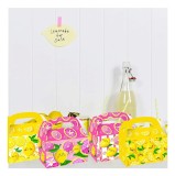 Cumpara ieftin Set 12 cutii pentru prajituri, 16 x 9.5 x 9.5 cm, carton, multicolor
