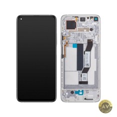 Display cu Touchscreen Xiaomi Redmi K30S / 10T 5G / 10T Pro 5G cu Rama Argintiu Service Pack 5600040J3S00