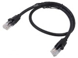 Patch cord UTP Cat6 Negru 5m, Vention