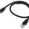 Patch cord UTP Cat6 Negru 5m