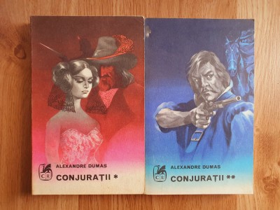 CONJURATII - Alexandre Dumas (2 volume) foto