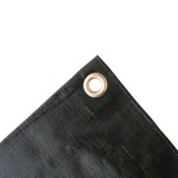 Prelată Impermeabilă 8x10m, Verde, 280g/m&sup2; (80m&sup2;) - Protecție Grădină și Acoperire