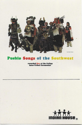 Casetă audio audio Pueblo Songs Of The Southwest, originală foto