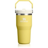 Stanley IceFlow&trade; Flip Straw 2.0 Tumbler sticlă termos din oțel inoxidabil Daffodil 590 ml