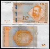 BOSNIA HERTEGOVINA █ bancnota █ 10 Konvertibilnih Marka █ 2017 █ P-80 BiH █ UNC