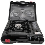 Arzator cu Gaz APF&reg; cu Butelie sau Spray Gaz pentru Camping si Activitati Outdoor cu Valiza Transport