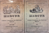 Mercur sau jurnal comertial al portului Brailei 2 vol. editie anastatica, transliterata