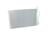 Condensator climatizare Ford Fiesta, 05.2008, motor 1.25, 51 kw/55kw; 1.3, 44kw/51 kw benzina, full aluminiu brazat, 575x355x16 mm, fara filtru