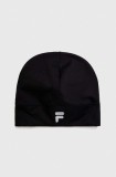 Fila caciula Riverton culoarea negru, din tesatura neteda