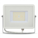 Reflector Led Smd Slim 50w 120lm/w 4000k Ip65 Alb, Cip Samsung, Oem