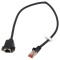 Prelungitor Ethernet RJ45 S/FTP Cat6 0.5m Negru