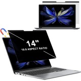 Filtru de confidențialitate magnetic de 14 inchi cu protecție &icirc;mpotriva luminii albastre și &icirc;mpotriva spionajului, ecran de laptop detașabil 16:9 &ndash; Ne
