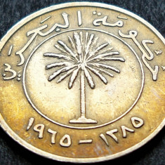 Moneda exotica 50 FILS - BAHRAIN, anul 1965 * cod 1414