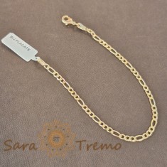 Bratara Brazilia 18 cm placata cu aur Fancy foto