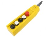 Casetă de comandă 5 butoane cu cap ciupercă PKS-6