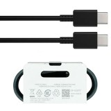 OEM (DG977B) - Cablu Date si Incarcare, USB-C, 25W, 3A, 1m, Black [bulk]