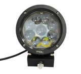 Proiector auto Breckner 10-60V cu 15 leduri 45W, unghi radiere 30 grade , diametru 140mm