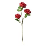 Cumpara ieftin Floare artificiala rosie verde 12x8x80 cm