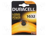 Baterie litiu CR1632 3V DURACELL &Oslash;16x3,2mm 1buc.