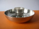 FARFURIE SI PAHAR METAL ARGENTE, Farfurii, Universal