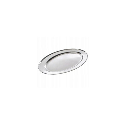 ***Tava ovala, din inox, argintie 30cm, Kinghoff foto