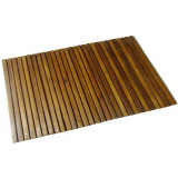 Covoras de baie, 80x50 cm, lemn de acacia GartenMobel Dekor, vidaXL