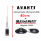 Antena Statie CB AVANTI Uno 40cm + Magnet Megawat 145PL