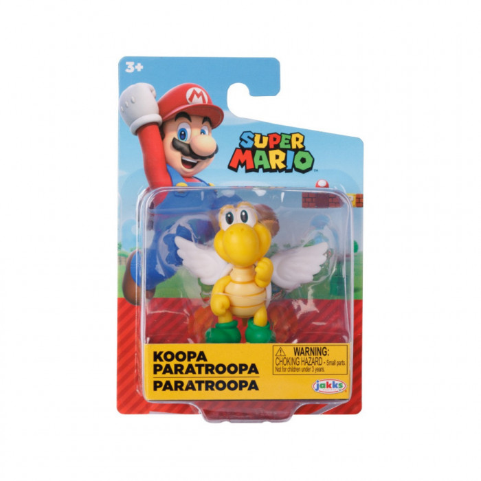 Nintendo Mario - Figurina articulata, 6 cm, Koopa Troop, S43