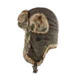 Sapca aviator Trapper Jack Pyke, maro, marime 58