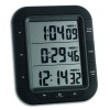 Timer si cronometru digital triplu, cu operare simultana, ceas, memorie, negru, TFA 38.2023 Children SafetyCare