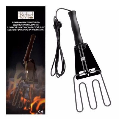 Aprinzator electric pentru carbune, din otel inoxidabil, 800 W Handy KitchenServ foto