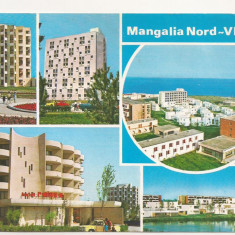 Carte Postala veche -Mangalia Nord - Venus, Circulata