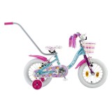 Cumpara ieftin Bicicleta Copii Polar 2024 Unicorn baby - 14 Inch, Albastru-Roz Ultimate FactoryBikes