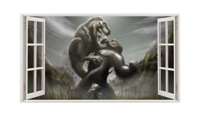 Sticker decorativ cu Dinozauri, 85 cm, 4293ST foto