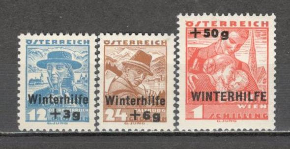 Austria.1935 Ajutorul de iarna-supr. 3 buc. MA.532