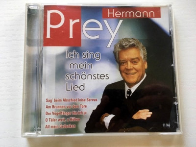 * CD muzica: Hermann Prey &amp;lrm;&amp;ndash; Ich Sing Mein Sch&amp;ouml;nstes Lied - Das Wunschkonzert foto