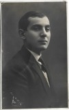 P3141N Portret de bărbat, studio Baraschy, București, perioada interbelică