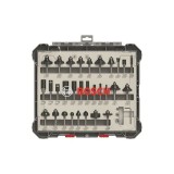 BOSCH Set de freze de profilat canturi 30 buc mixte cu tija 6 mm